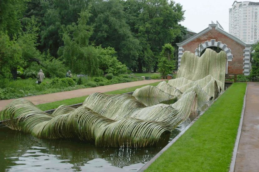 bamboo sculpture